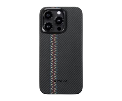 Etui do telefonów PITAKA Fusion Weaving MagEZ 4 600D rhapsody iPhone 15 Pro